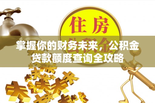 线西掌握你的财务未来，公积金贷款额度查询全攻略